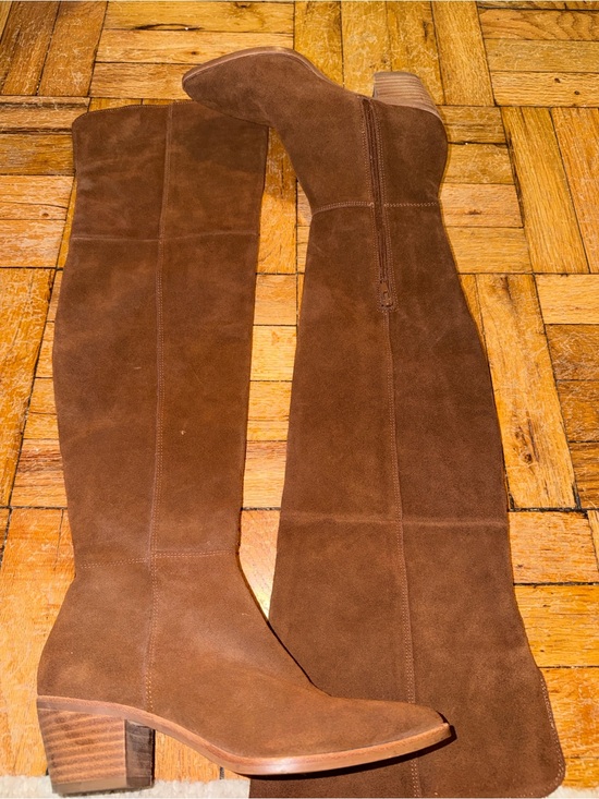 Steve Madden Shoes - Steve Madden Women's Over-The-Knee Suede Boots in Brown